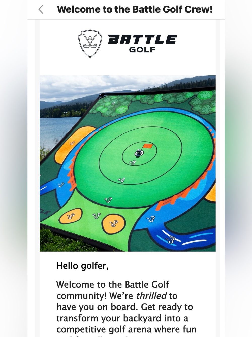 Popular game Battle golf 💚